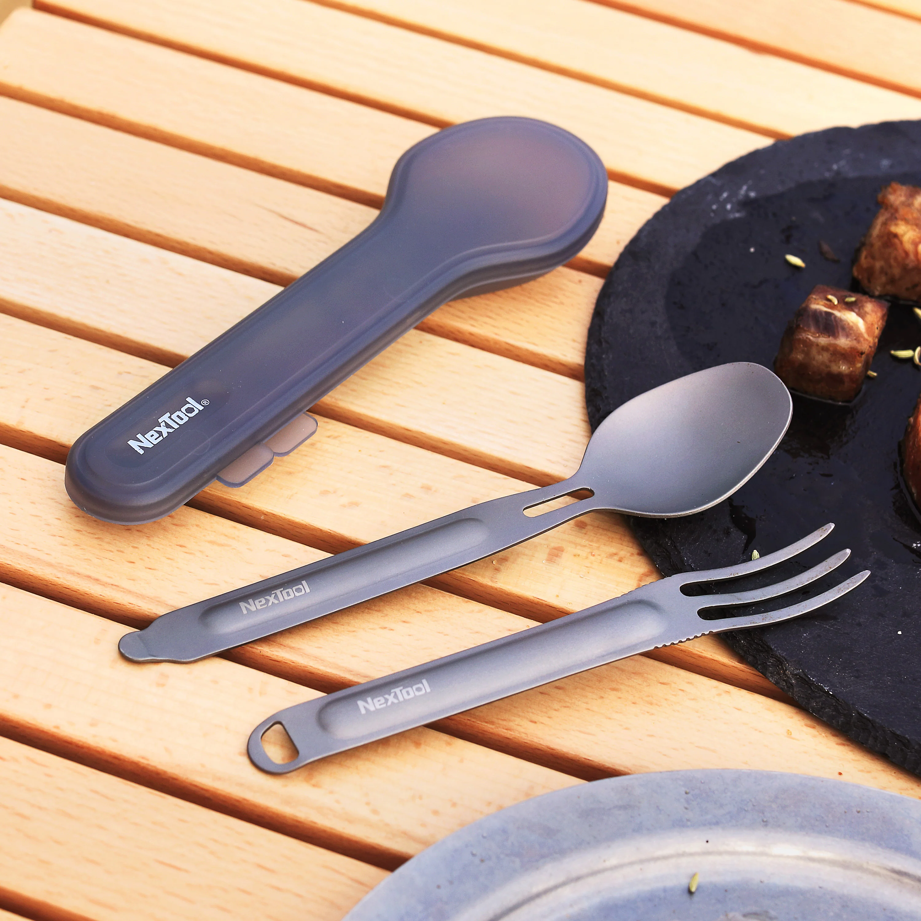 Outdoor Titanium Tableware NexTool® - Image 5